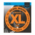 D'ADDARIO EXL160-5  XL 5 стр. бас, никель, Long, 50-135